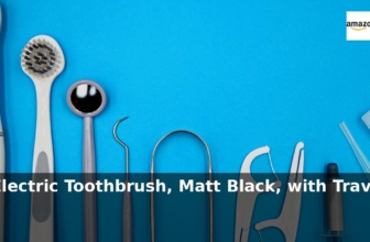 Amazon: 59% Off – Oral-B iO3 Electric Toothbrush, Matt Black, with Travel Case a
