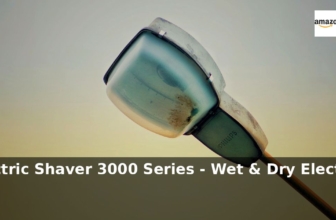 Amazon: 64% Off – Philips Electric Shaver 3000 Series – Wet & Dry Electric Shave