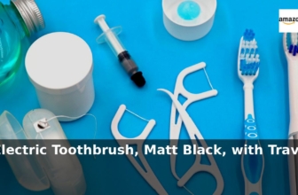 Amazon: 66% Off – Oral-B iO5 Electric Toothbrush, Matt Black, with Travel Case a