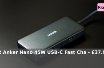 Anker UK: 12 – Anker Nano 45W USB-C Fast Cha – £37.99