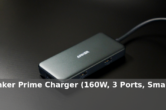 Anker UK: 40.01 – Anker Prime Charger (160W, 3 Ports, Smart Display) – £89.98