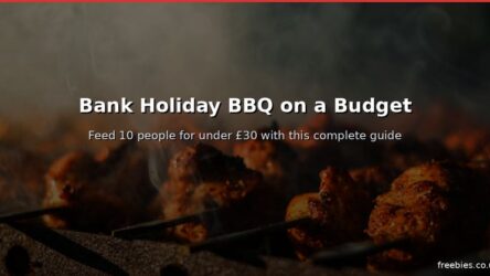 Bank Holiday BBQ on a Budget – Feed 10 People for Under £30
