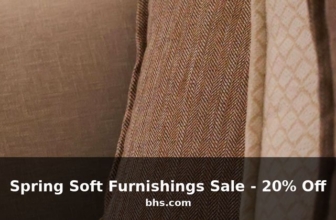 BHS Spring Soft Furnishings Sale – 20% Off