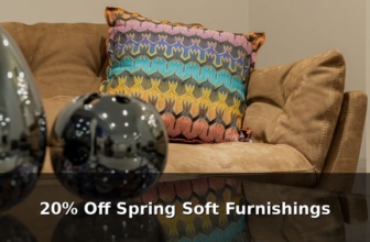 Spring Soft Furnishings Sale – 20% Off at BHS