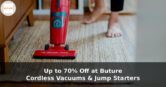 Up to 70% Off at Buture – Cordless Vacuums and Jump Starters