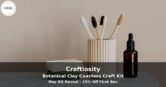 Craftiosity: Botanical Clay Coasters Kit – Up to 15% Off