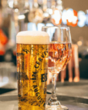 Complimentary Victoria Malaga beer