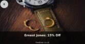 Ernest Jones: Extra 15% Off Watches – Bank Holiday Offer