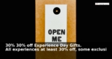 Find Me A Gift: 30% – off Experience Day Gifts. All experiences at least 30% off