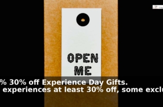Find Me A Gift: 30% – off Experience Day Gifts. All experiences at least 30% off
