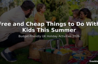 Free and Cheap Things to Do With Kids During the UK Summer Holidays 2026