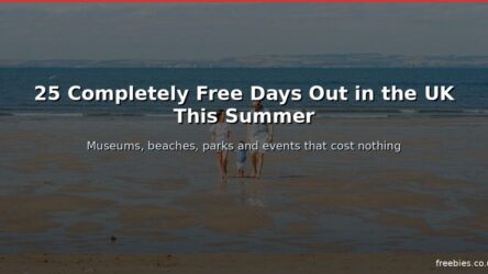 25 Completely Free Days Out in the UK This Summer