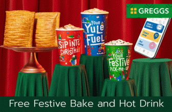 Free Festive Bake And Hot Drink From Greggs
