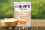 Free Hipp Baby Cereal