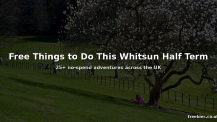 Best Free Things to Do in the UK This Whitsun Half Term 2026
