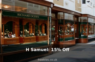 H Samuel: 15% Off Selected Watches – Bank Holiday Deal