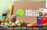 60% Off First Box, 25% Off for 2 Months + 3 Free Gifts From Hello Fresh
