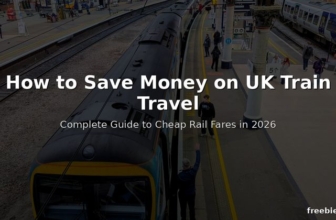 How to Save Money on UK Train Travel in 2026 – Complete Guide to Cheap Rail Fares
