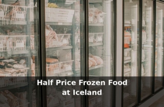 Half Price Frozen Food at Iceland