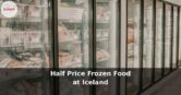 Half Price Frozen Food at Iceland