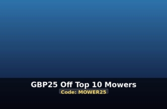 Just Lawnmowers: £25 Off Top 10 Mowers
