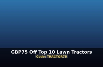 Just Lawnmowers: £75 Off Top 10 Lawn Tractors