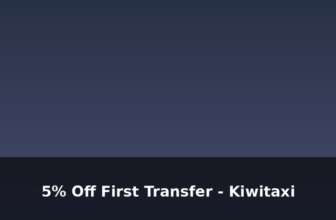 5% Off Your First Transfer – Kiwitaxi UK