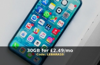 30GB for £2.49/mo — Lebara SIM Only Deals