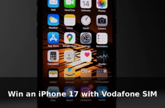 Win an iPhone 17 with Vodafone SIM Only at Mobiles.co.uk