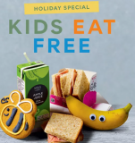 Kids eat FREE at M&S Cafe