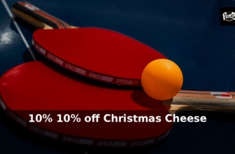 Pong Cheese: 10% off Christmas Cheese
