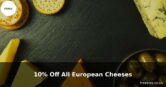 Pong Cheese: 10% Off All European Cheeses