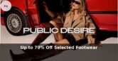 Up to 70% Off Selected Footwear — Public Desire