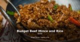 Budget Beef Mince and Rice Skillet