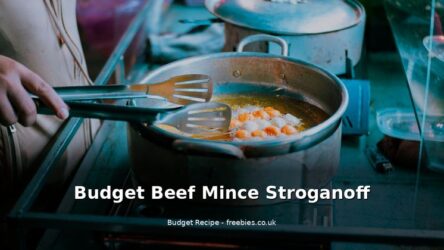 Budget Beef Mince Stroganoff