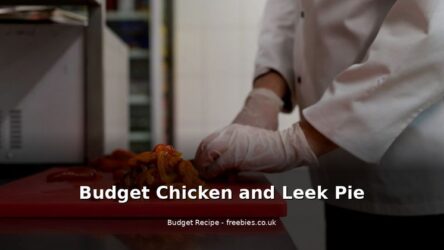 Budget Chicken and Leek Pie