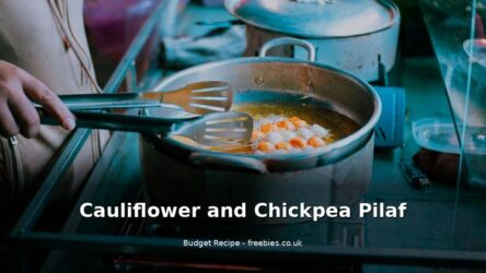 Cauliflower and Chickpea Pilaf