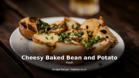 Cheesy Baked Bean and Potato Hash