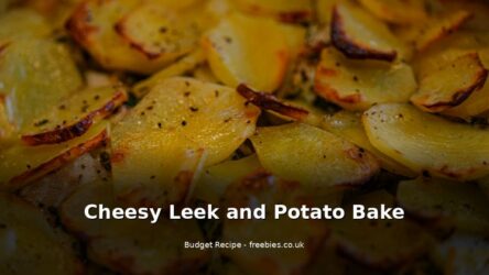 Cheesy Leek and Potato Bake