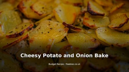 Cheesy Potato and Onion Bake