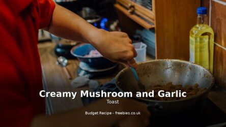 Creamy Mushroom and Garlic Toast