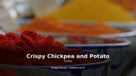Crispy Chickpea and Potato Curry
