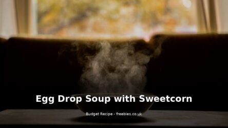 Egg Drop Soup with Sweetcorn