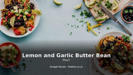 Lemon and Garlic Butter Bean Mash