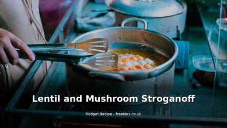 Lentil and Mushroom Stroganoff