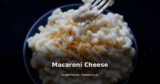 Macaroni Cheese