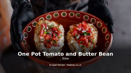 One Pot Tomato and Butter Bean Stew