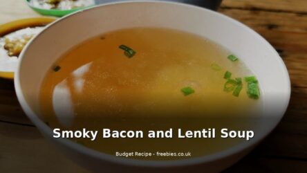 Smoky Bacon and Lentil Soup