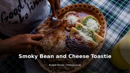 Smoky Bean and Cheese Toastie