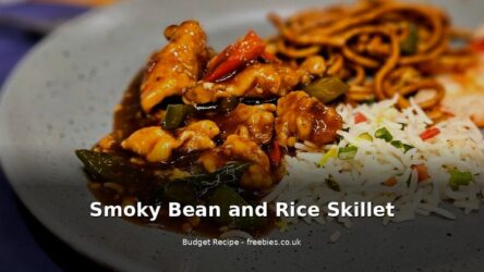 Smoky Bean and Rice Skillet
